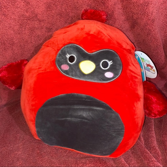 Squishmallow cazlan the cardinal 12 - Picture 1 of 4